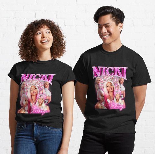 Discover Nicki Minaj Queen of Rap in Gag City Classic T-Shirt