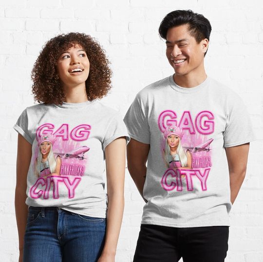 Discover Nicki Minaj Queen of Rap in Gag City Classic T-Shirt