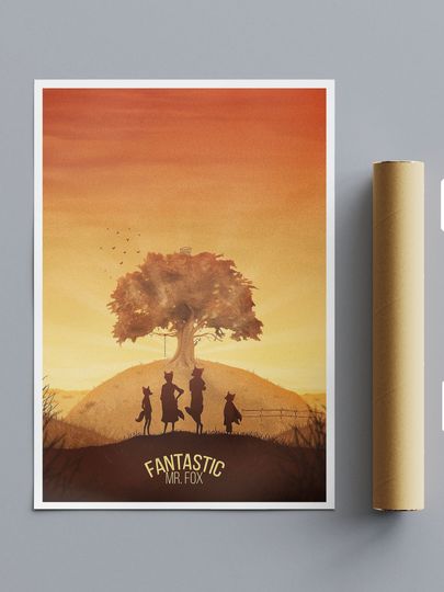 Discover Fantastic Mr Fox Alternative Movie Poster