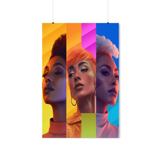 Discover Museum-Grade Fine Art Premium Matte Vertical Poster