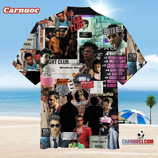 Fight Club  - Unisex  Hawaiian Shirt, Gift For Men and Women