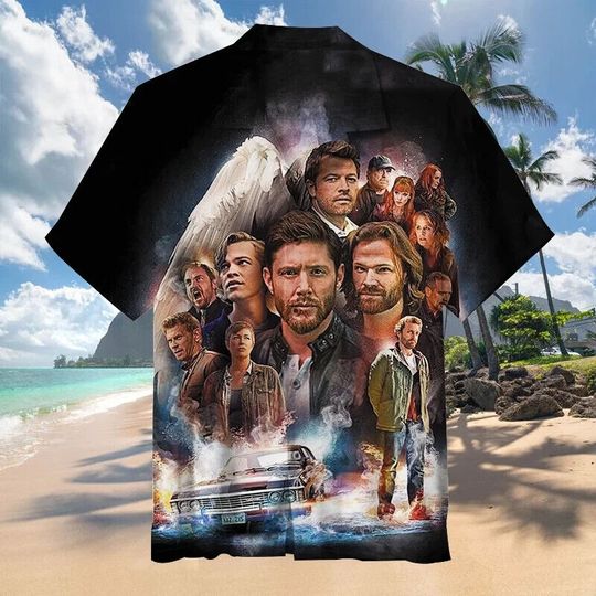 Supernatural - Unisex  Hawaiian Shirt, Gift For Men and Women