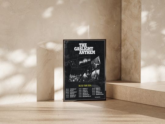 Discover The Gaslight Anthem Announce 2024  Poster