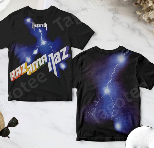 Nazareth Razamanaz Album Cover 3D Shirt Merch Gift For Fans