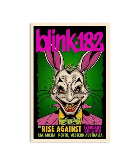 B182 Feb 8 & 9 2024 Perth Tour 2024 Poster