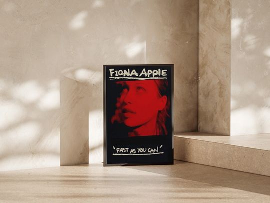 Fiona Apple Fast As You Can Vintage Poste