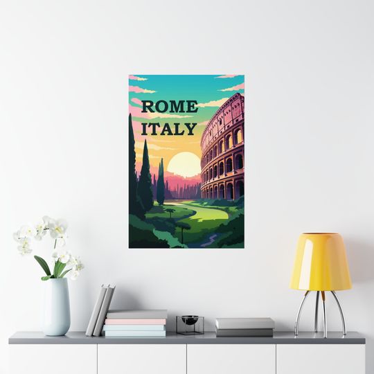 Rome, Italy Premium Matte Vertical Posters