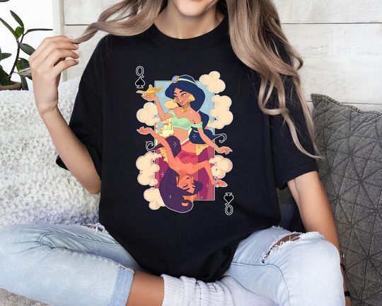 Vintage Aladdin Jasmine Shirt, Disney Jasmine Princess Tee, Jasmine
