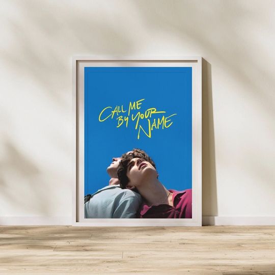 Call Me By Your Name Poster, Movie Poster, Vintage Poster, Aesthetic Poster