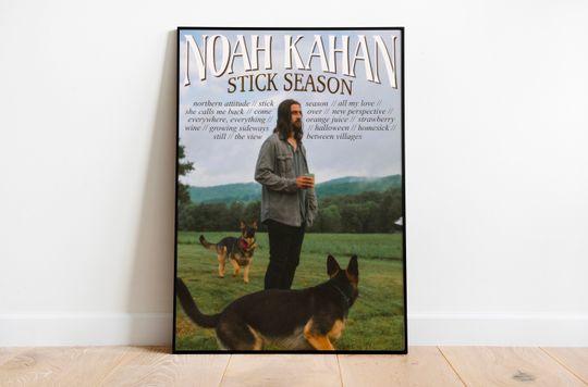 Discover Noah Kahan Stick Season Poster