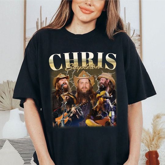 Chris Stapleton Vintage Shirt, Country Music T-Shirt, Chris Stapleton Tour