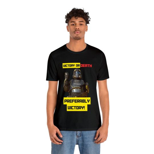 Helldivers 2 Victory Or Death Super Citizen Shirt