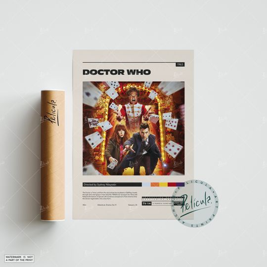 Doctor Who Poster, Sydney Newman Minimalist Movie Poster