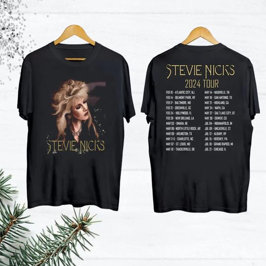 Stevie Nicks 2024 Live In Concert T-Shirt, Vintage Stevie Nicks Shirt