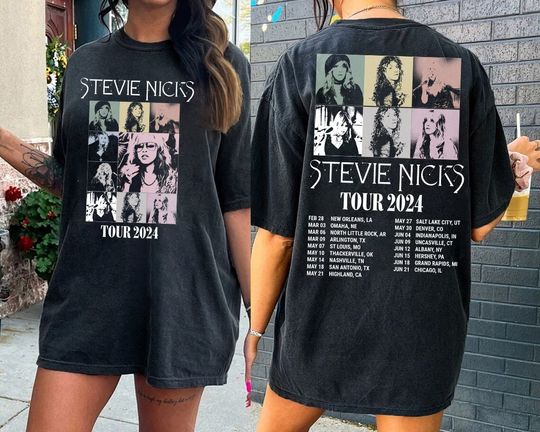Stevie Nicks 2024 Live In Concert Shirt, Stevie Nicks Concert Shirt