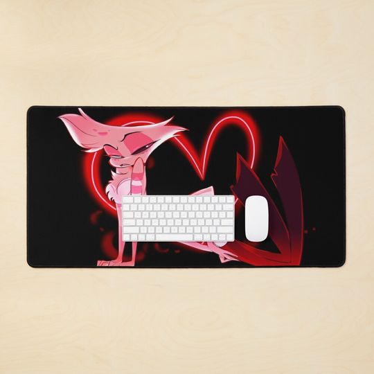 Hazbin Hotel Desk Mat, Hazbin Hotel Decor