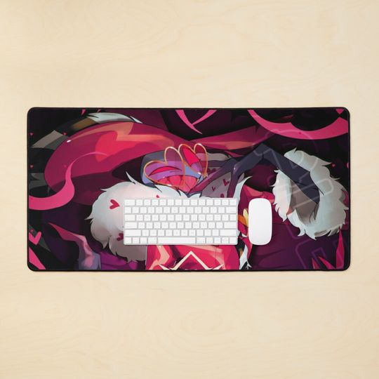 Hazbin Hotel Desk Mat, Hazbin Hotel Decor