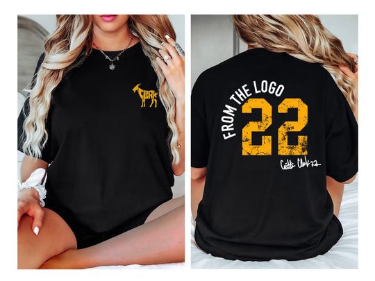 Caitlin Clark Shirt, From The Logo 22 Caitlin Clark T-Shirt, American Clark 22 Shirt