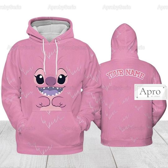 Angel Hoodie, Disney Angel Shirt, Stitch And Angel Shirt