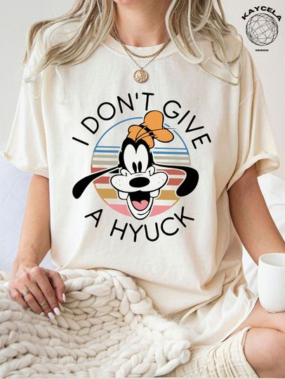 Discover Goofy I Don't Give A Hyuck Shirt, Disney Goofy Shirt