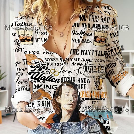 Wallen Western Women Casual Shirt, Wallen Western Shirt