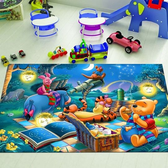 Winnie The Pooh Disney Rug, Cartoon Decor