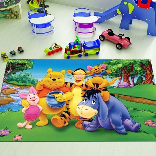 Winnie The Pooh Disney Rug, Cartoon Decor