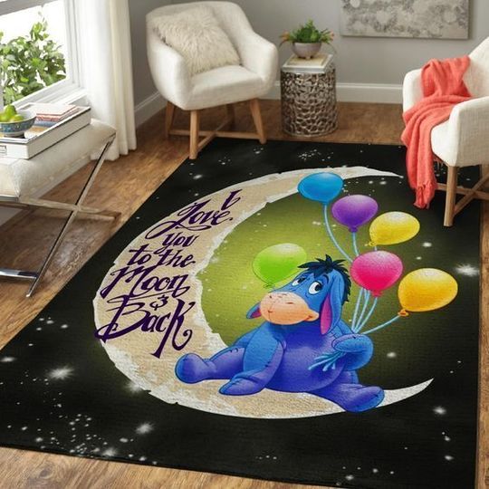 Winnie The Pooh Eeyore Disney Rug, Cartoon Home Decor