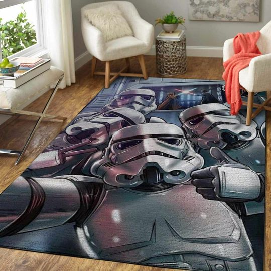 Star Wars Stormtrooper Disney Rug, Movie Home Decor