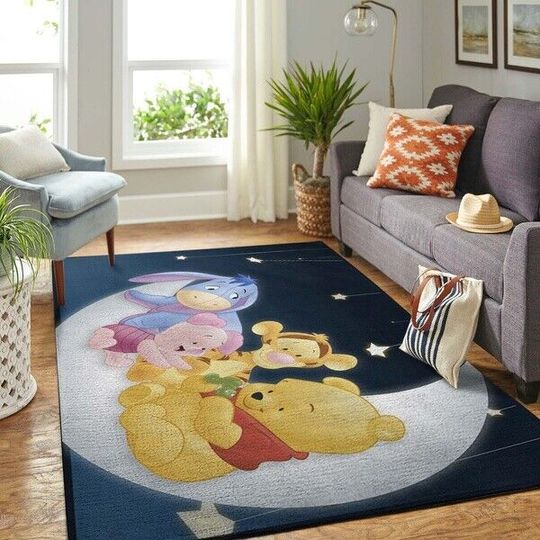 Winnie The Pooh Disney Rug, Cartoon Home Decor