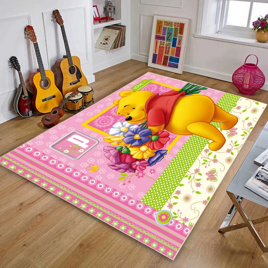 Winnie The Pooh Disney Rug, Cartoon Home Decor