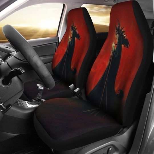 Sleeping Beauty Maleficent Villains Disney Car Seat Covers