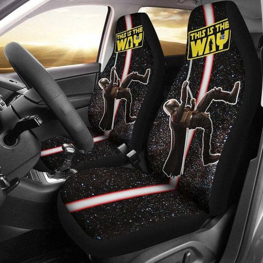 Star Wars The Mandalorian Disney Car Seat Covers