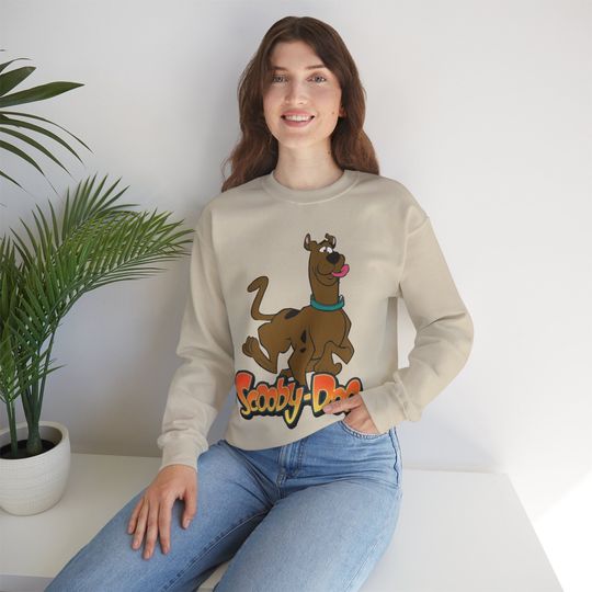 Scooby-Doo Sweatshirt, Disneyland Crewneck Scooby-Doo