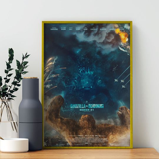 god zilla vs Kong Movie Poster