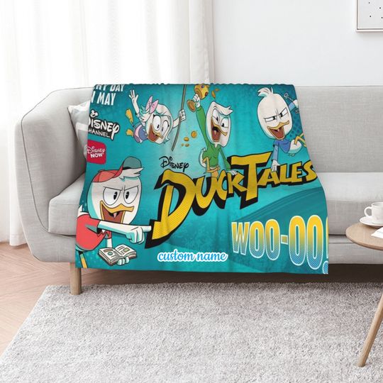 Disney Ducktales Blanket Soft Gift Blanket Home Decoration Sofa Blanket Bedding Living Room