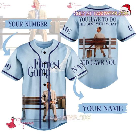 Forrest Gump You Have To Do Baseball Jersey