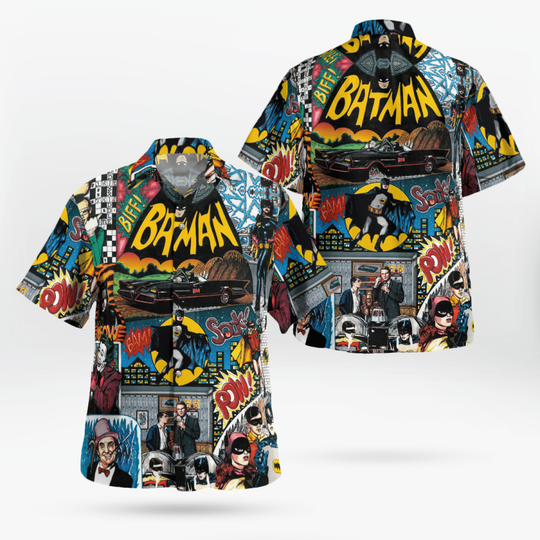 Discover Batman Superheroes Characters Lovers Hawaiian Shirt