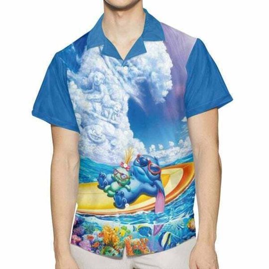 Discover Lilo Stitch Surfing Aloha From Hawaii Time For Relaxing Hawaiian Shirt