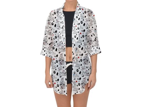 Discover 101 Dalmatians Kimono | Dalmatians Kimono | Dalmatians Cover Up