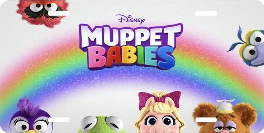Discover Muppet Babies Cast Peeks - Walt Disney License Plate
