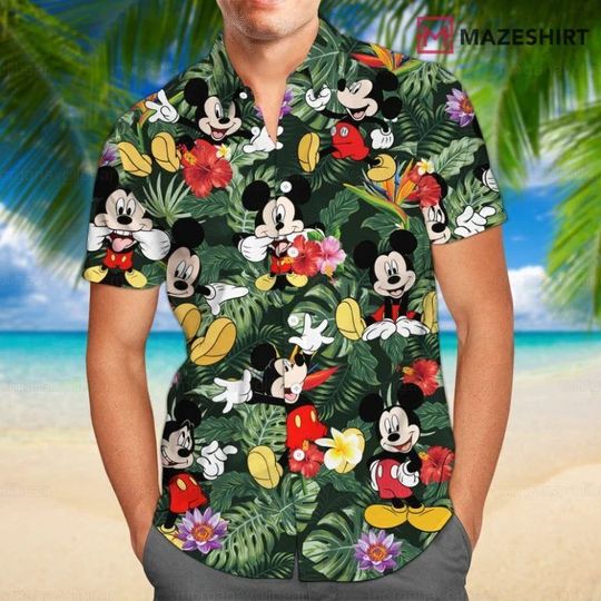 Discover Disney Mickey Summer Hawaiian