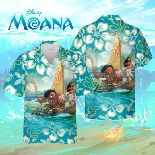 Moana And Maui Cool Surfing Summer Hawaiian