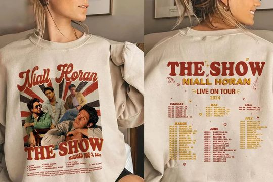 Niall Horan Sweatshirt, The show Live on Tour 2024 Sweatshirt