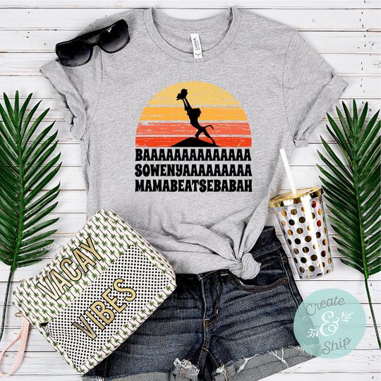 Lion King Song Shirt, Animal Kingdom Shirt, Disney Family Shirt, Simba Shirt