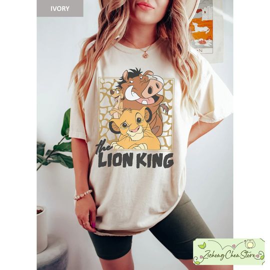Vintage The Lion King Shirt, Simba Timon and Pumba Shirt, Disney World Shirt