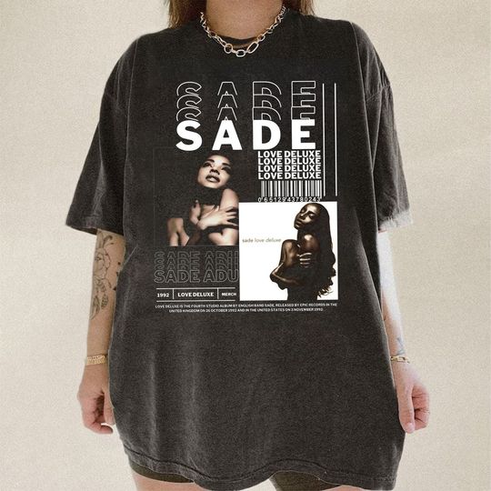 Sade Adu T Shirt, Sage 90S Vintage Bootleg T-Shirt
