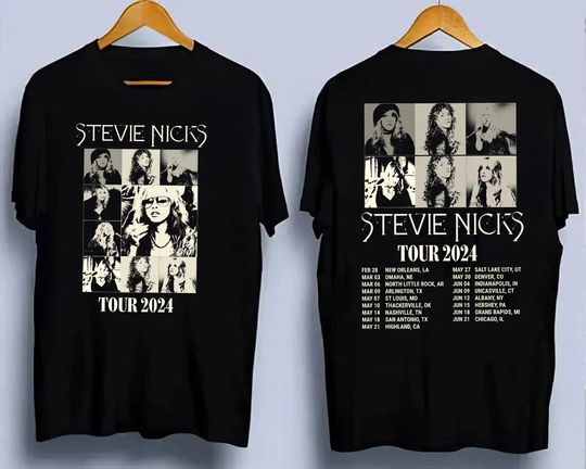 Discover Stevie Nicks Tour 2024  Sweatshirt, Stevie Nicks Tour Live In Concert T-Shirt