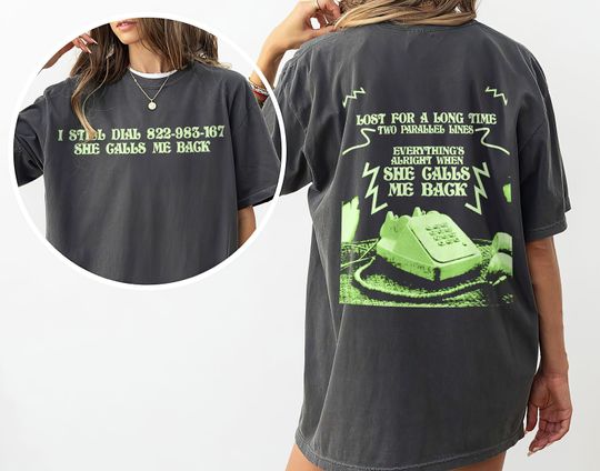 Discover She Calls Me Back Song NK Shirt, Sticky Season Tour 2024 Fan Merch, NK Vintage 2 Sides Shirt