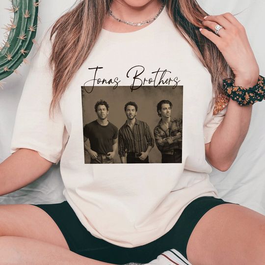 Jonas Brothers Fan Tee, Jonas Brothers Shirt, In my jonas brothers era Shirt